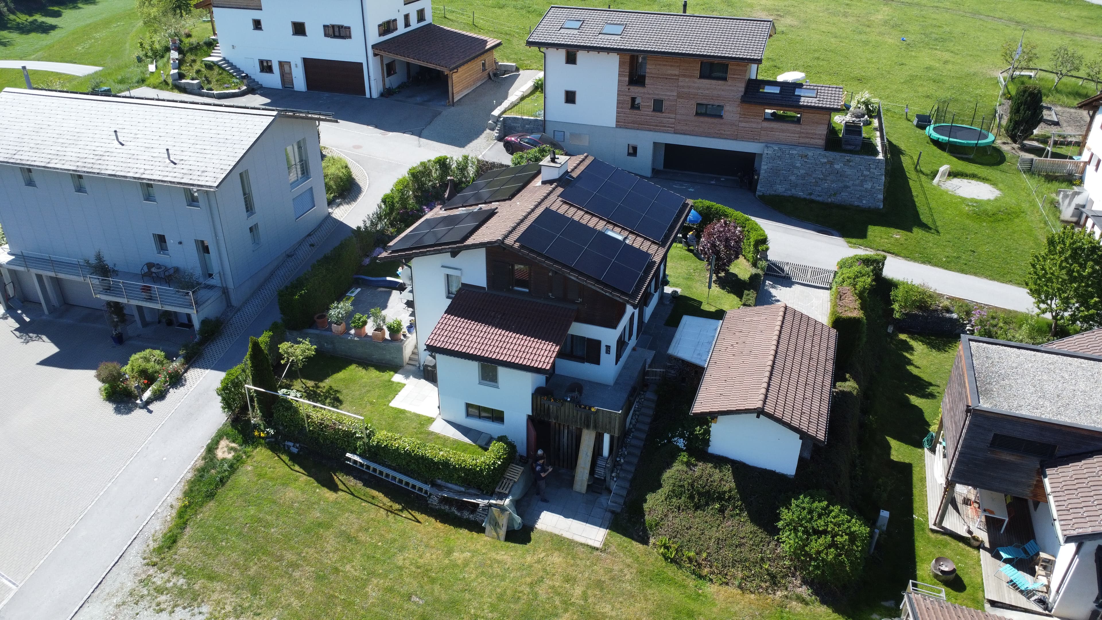 Mehrfamilienhaus mit 18 kWp und ZEV-Konzept